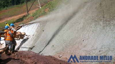 Concreto Projetado via Úmida