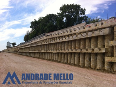 tirantes fundacoes andrade mello